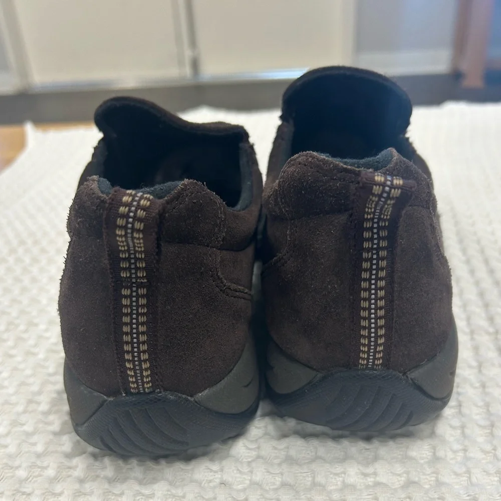 L.L. Bean Brown Suede Loafers. Size 10 1/2.